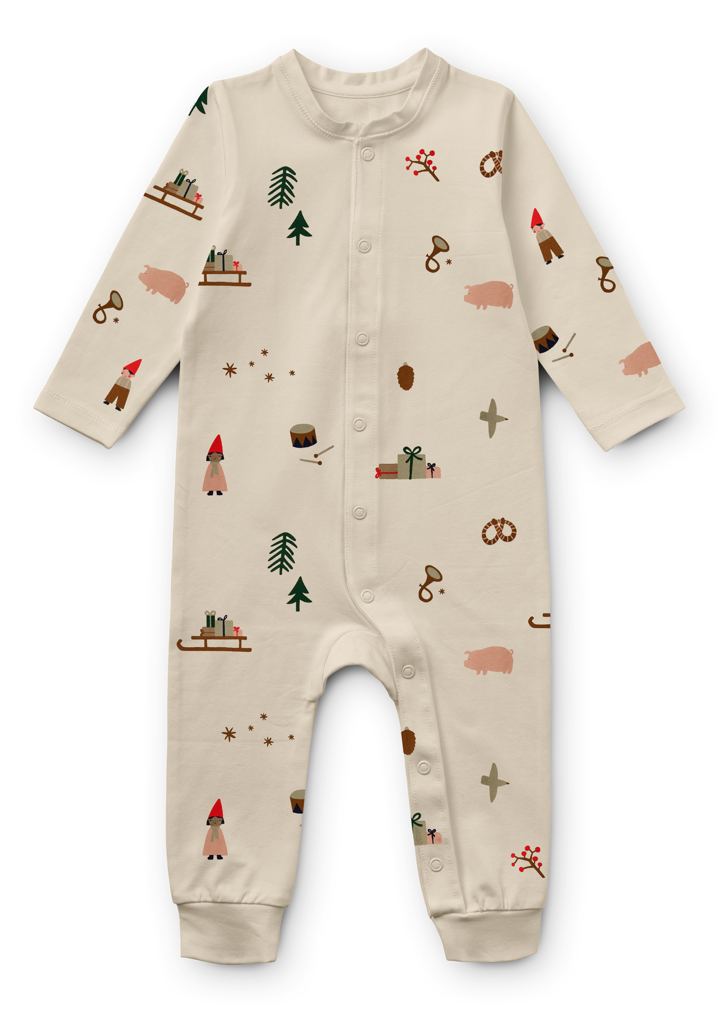 Birk Printed Pyjamas Jumpsuit / Holiday - MintMouse (Unicorner Concept Store)