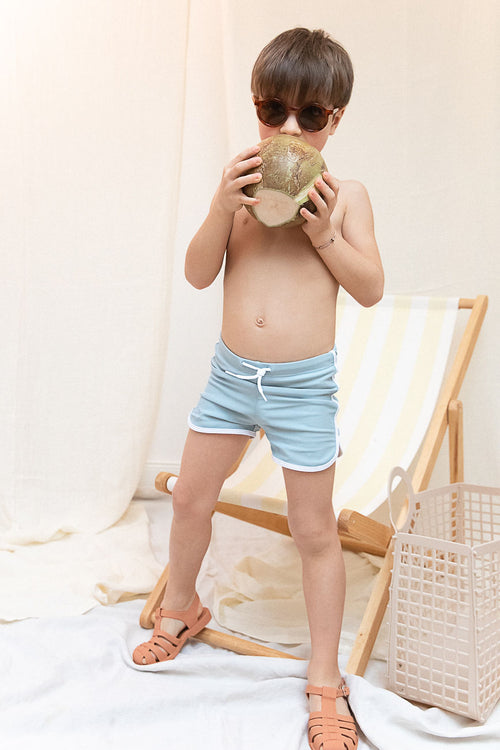 ( LW14117 ) Dagger swim pants _ Surf Blue - MintMouse (Unicorner Concept Store)