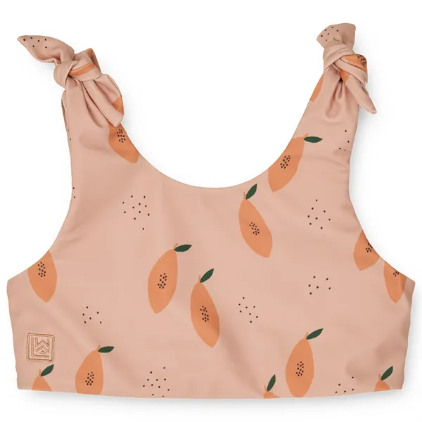 (LW17595) Liewood Bow Bikini Set / Papaya Pale Tuscany - MintMouse (Unicorner Concept Store)