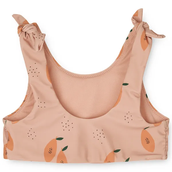 (LW17595) Liewood Bow Bikini Set / Papaya Pale Tuscany - MintMouse (Unicorner Concept Store)