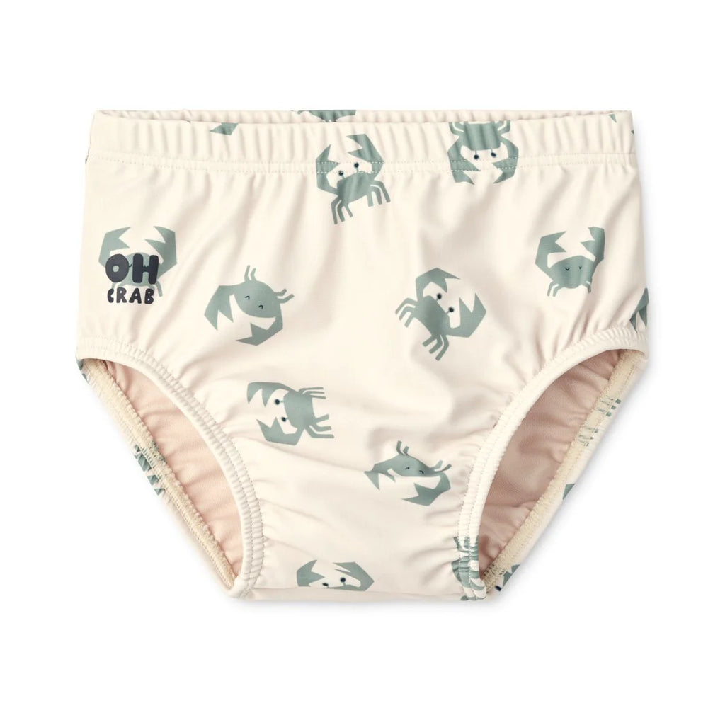 (LW17590 ) ANTHONY BABY SWIM PANTS - Crab Sandy - MintMouse (Unicorner Concept Store)