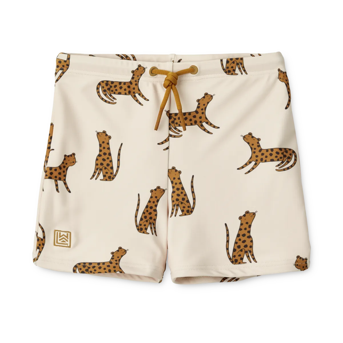 ( LW17608 ) Otto Printed Swim Pants - Leopard Sandy - MintMouse (Unicorner Concept Store)