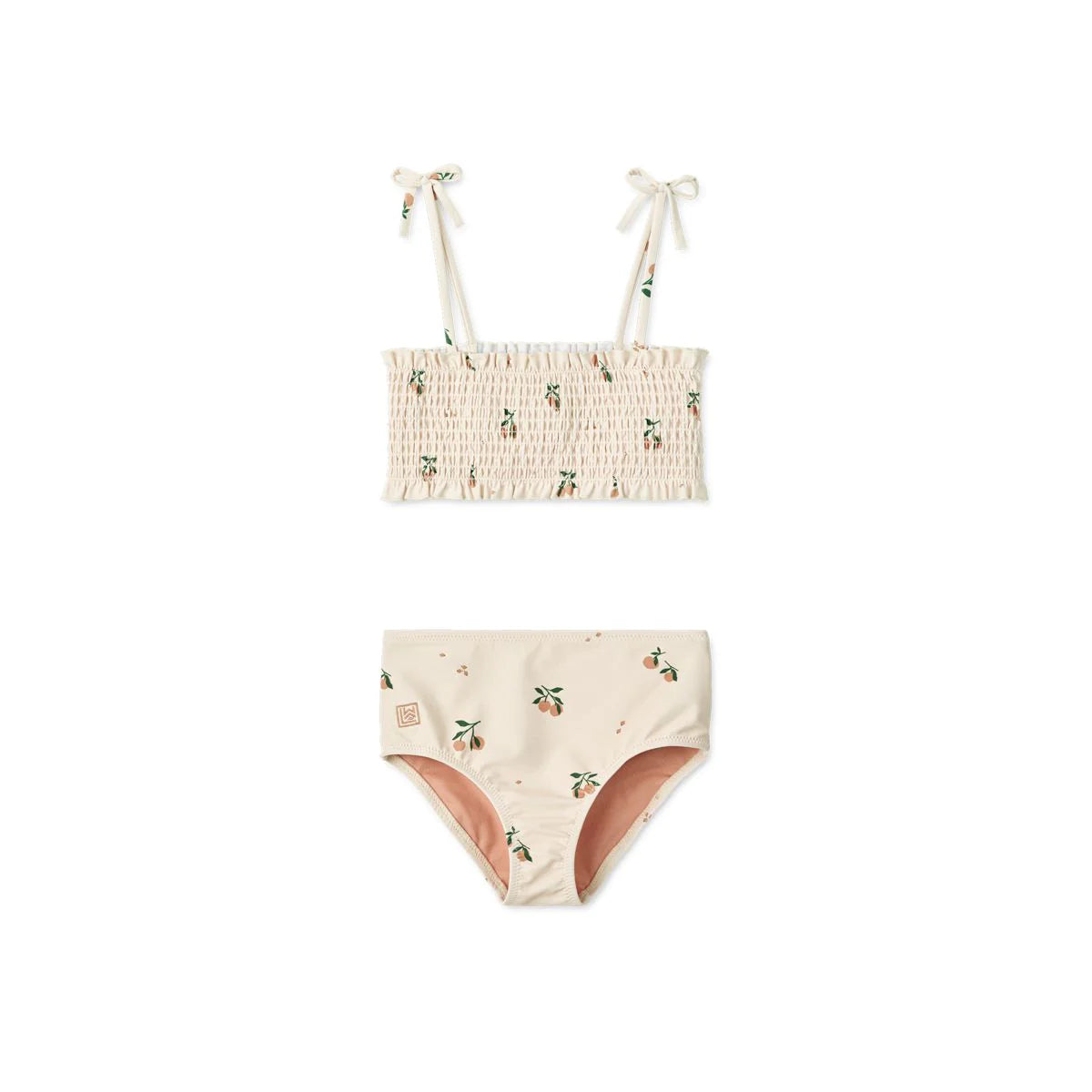 (LW18679 ) Mikaela Printed Bikini Set - Peach Sea Shell - MintMouse (Unicorner Concept Store)