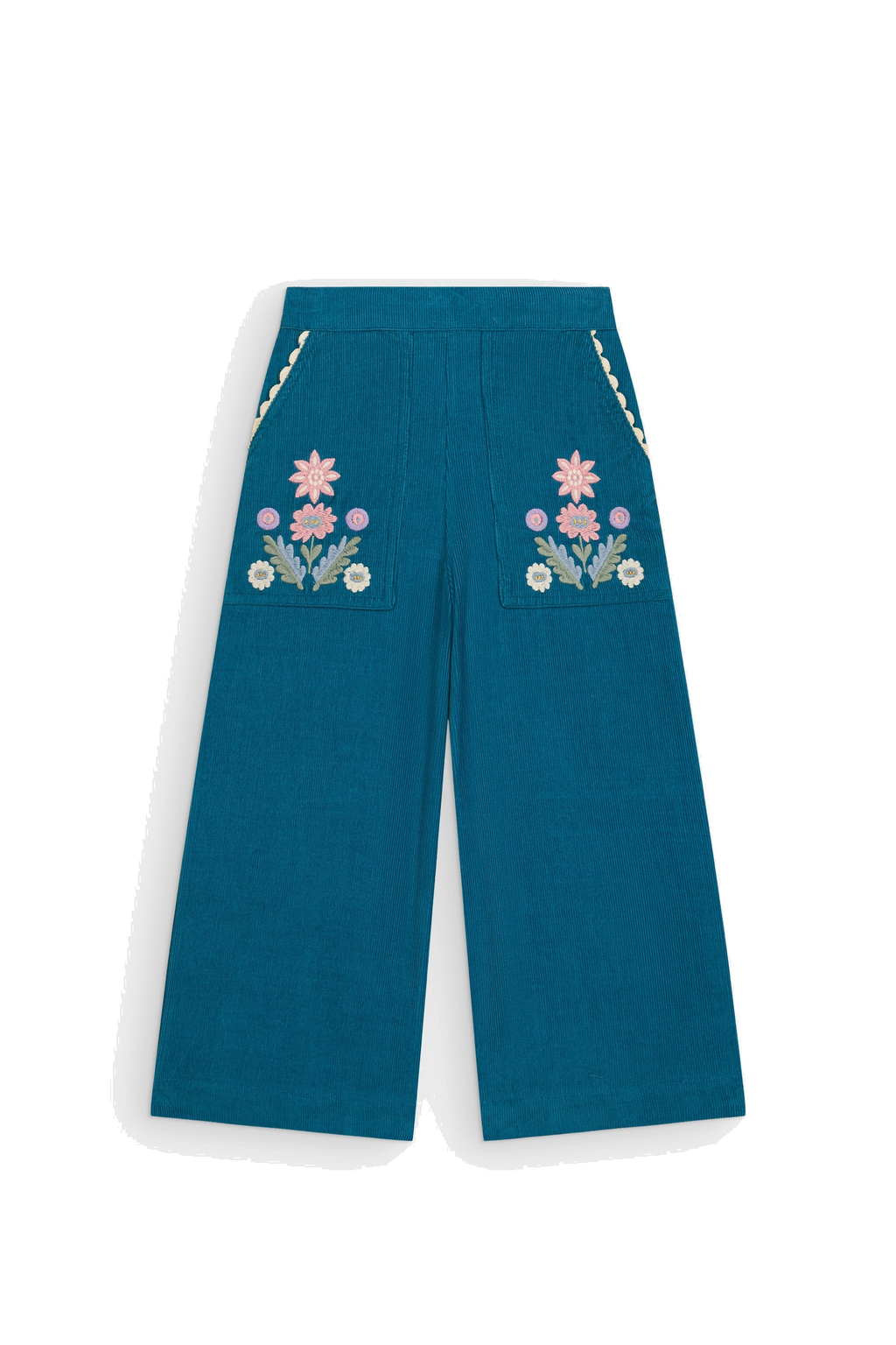 Pants Floralia - Blue