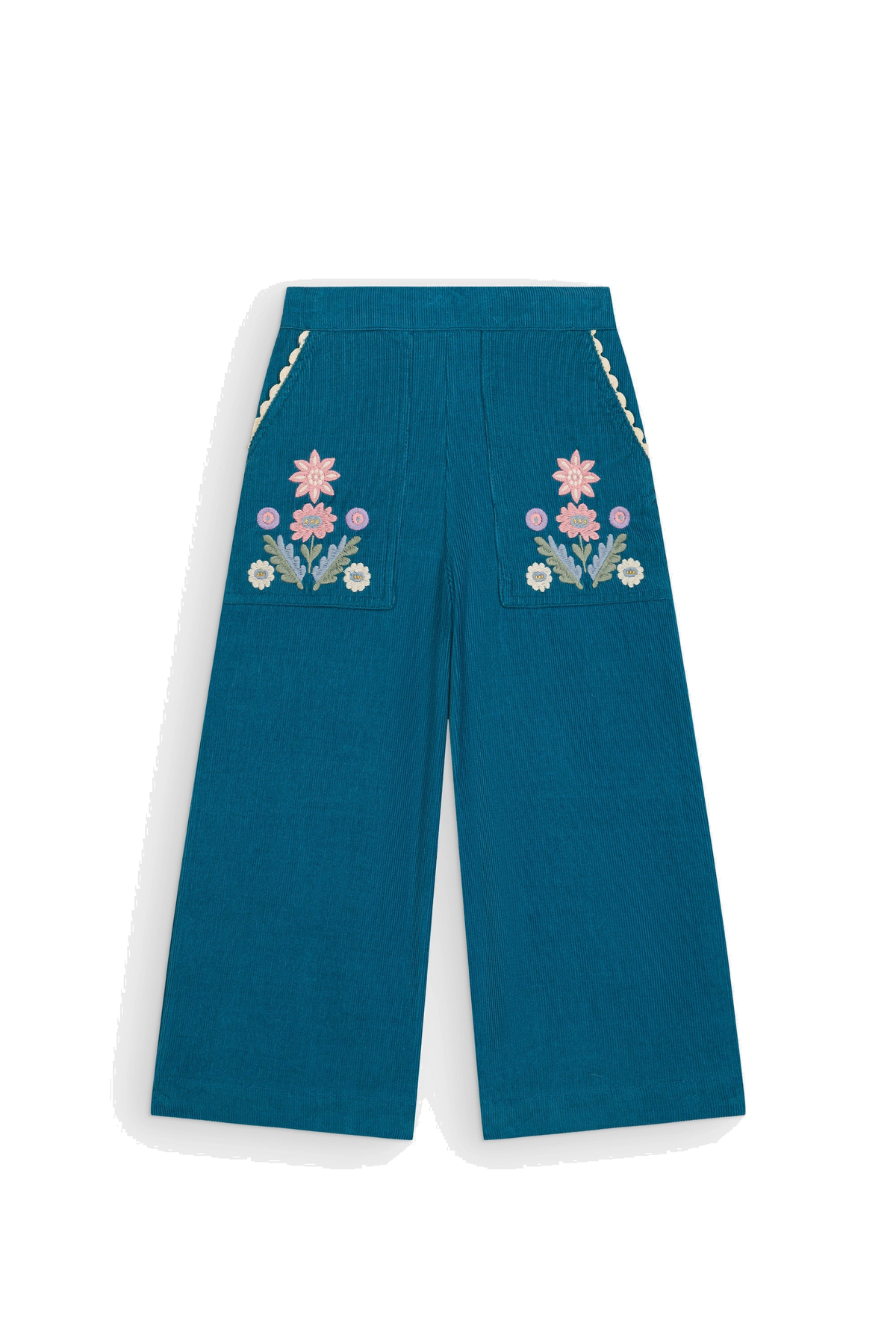 Pants Floralia - Blue