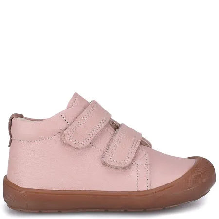(E2810-6) Emel first shoes with bumper Pink