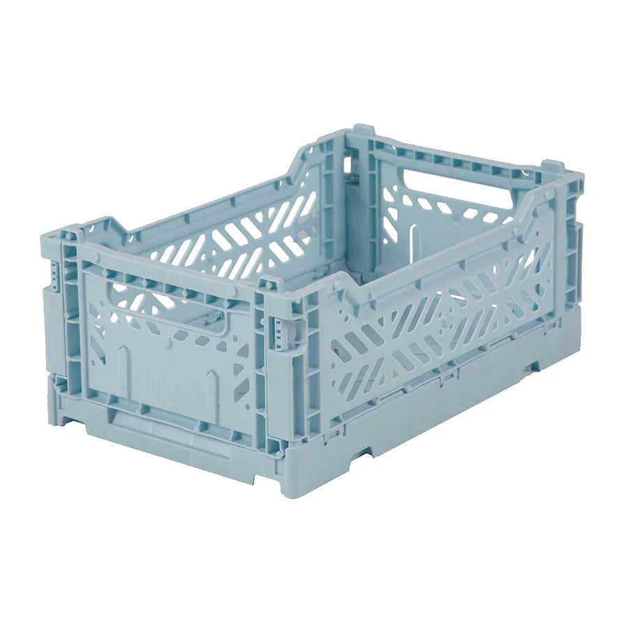Aykasa Foldable Box - 26x17x10 cm - Mini Pale Blue