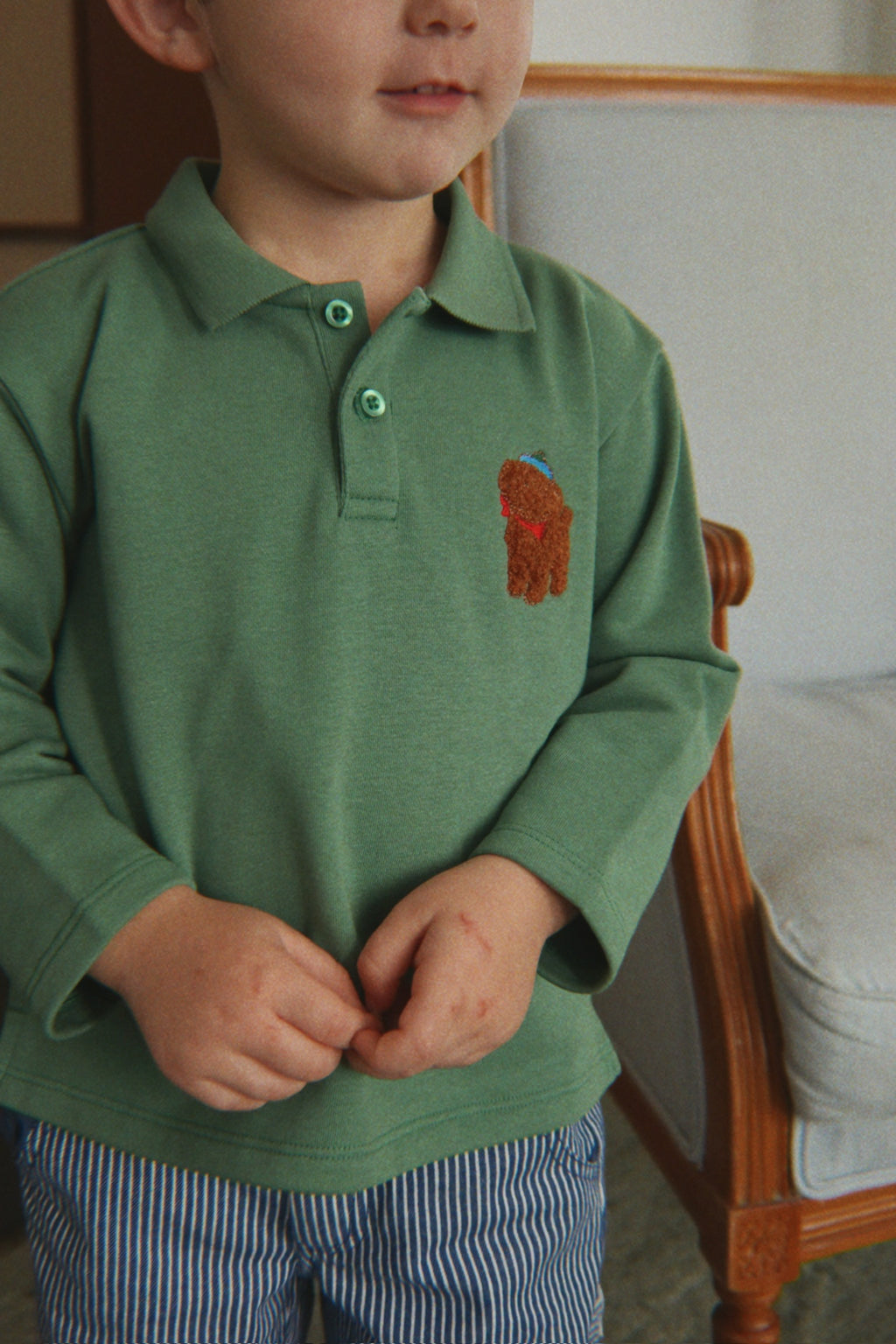 (KS106250) Spotty Polo Gots - Fairway