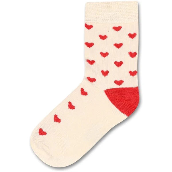 MP35 Bamboo Rose Red hearts - Chili Pepper/Off White - MintMouse (Unicorner Concept Store)
