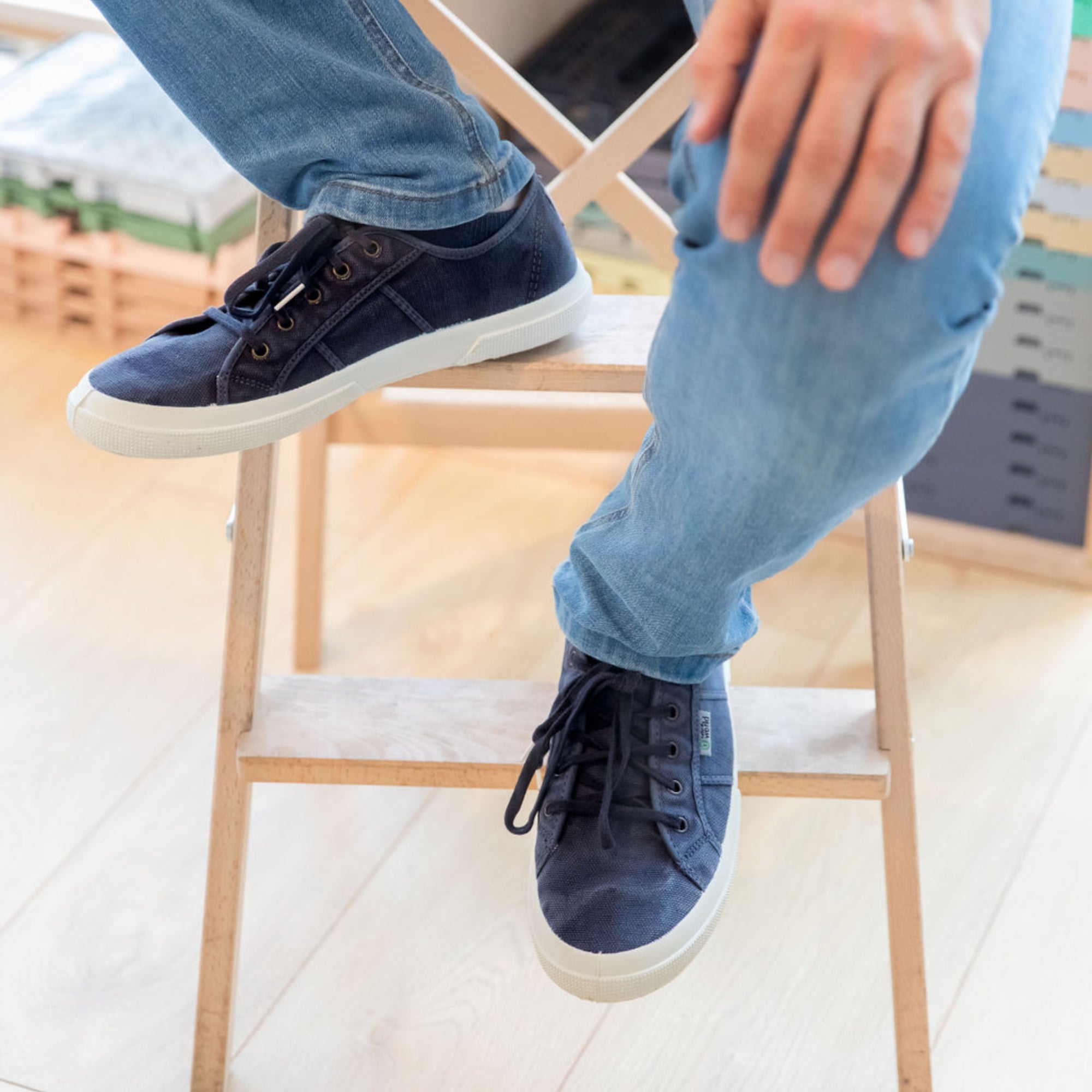 Natural World Eco Navy Snickers (901E) 677 - MintMouse (Unicorner Concept Store)