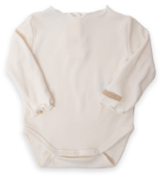(1205TE00087-581) Body long sleeve with - Natural white