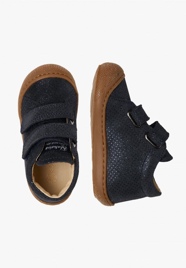Naturino Cocoon VL - Suede  Met. Dots Blue - MintMouse (Unicorner Concept Store)
