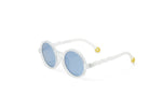 Sunglasses - Jellyfish White Round