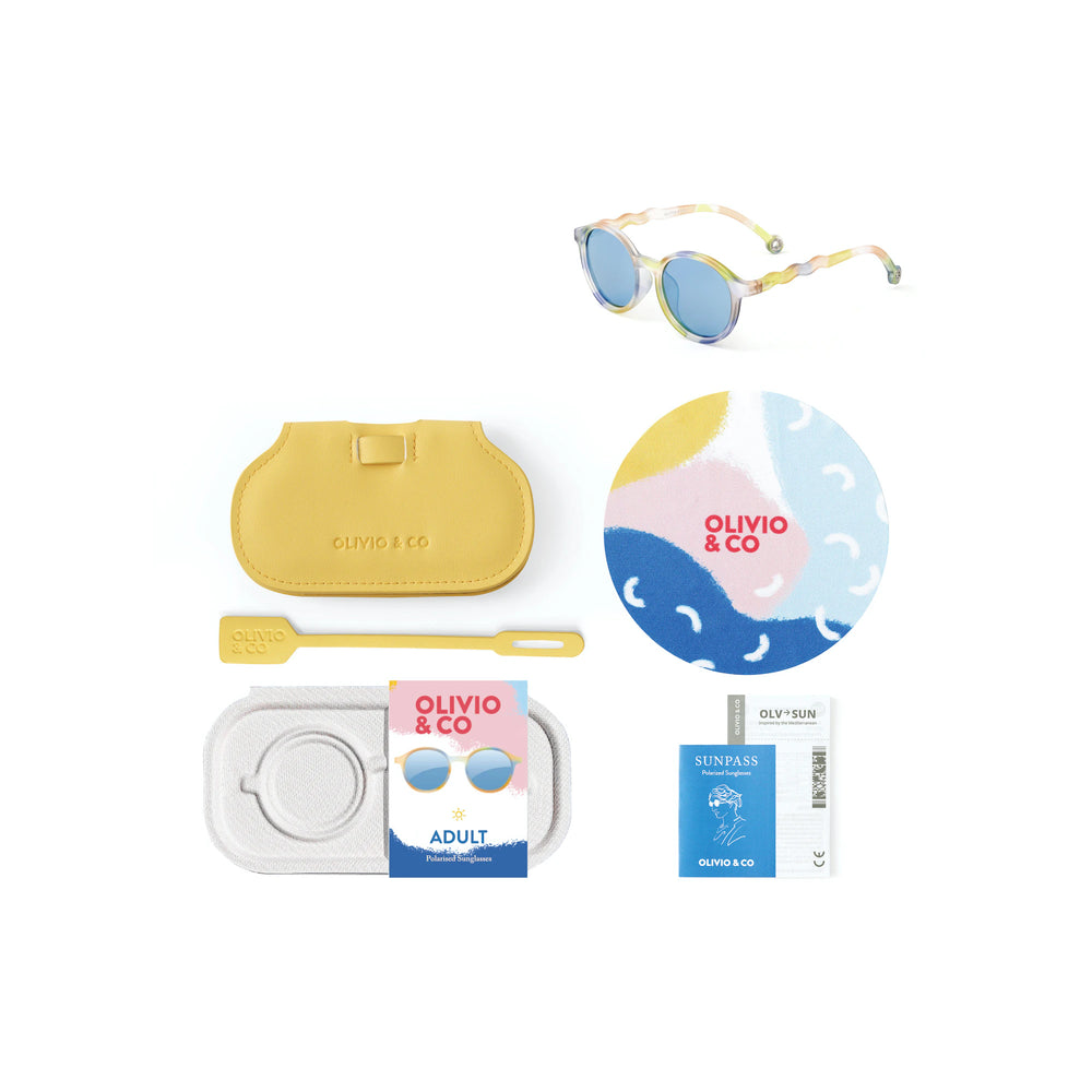 Sunglasses - Art Brush Oval - MintMouse (Unicorner Concept Store)