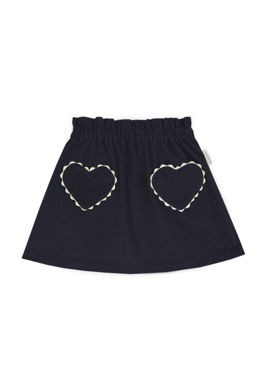 CLOTILDE VELVET SKIRT
