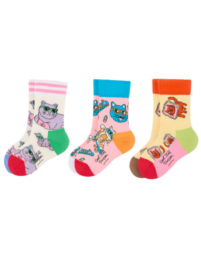 Socks Pack Cats - Hello Hossy