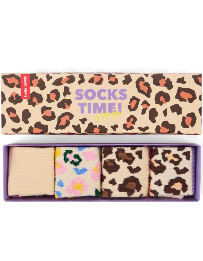Socks Pack Leopard - Hello Hossy - MintMouse (Unicorner Concept Store)