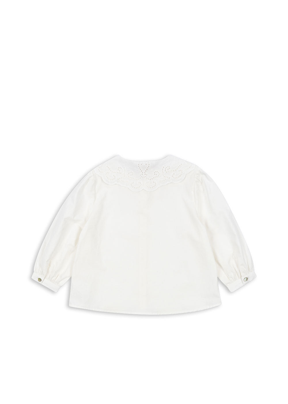 (KS106211) RILO COLLAR SHIRT GOTS - Optic white