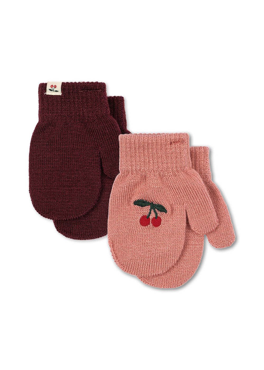 (KS105673) 2 PACK FILLA MITTENS - sorbet
