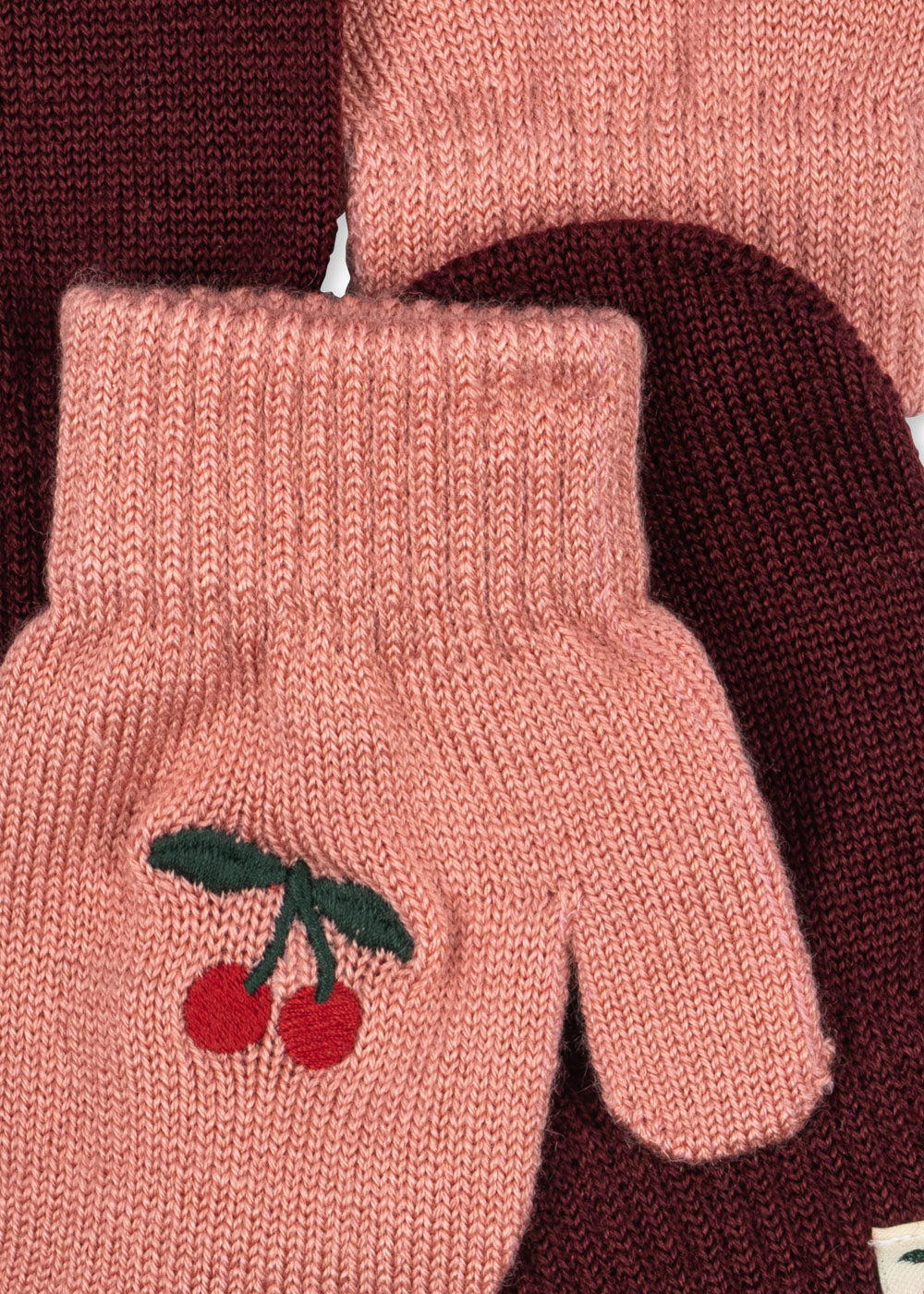 (KS105673) 2 PACK FILLA MITTENS - sorbet
