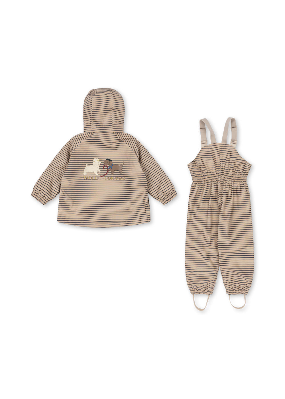 (KS105758) Rainy Palme Dog Set - Stripe La Mer - MintMouse (Unicorner Concept Store)
