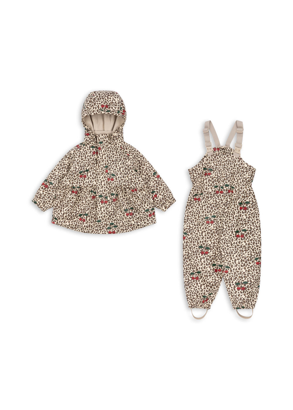 (KS105764) Rainy Palme Set Girl - Leo Cerise - MintMouse (Unicorner Concept Store)