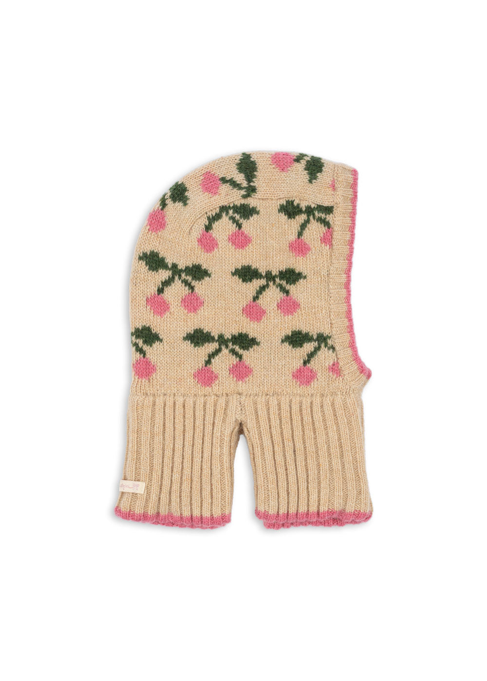 Belou Tulipe Knit Balaclava - cherry - MintMouse (Unicorner Concept Store)
