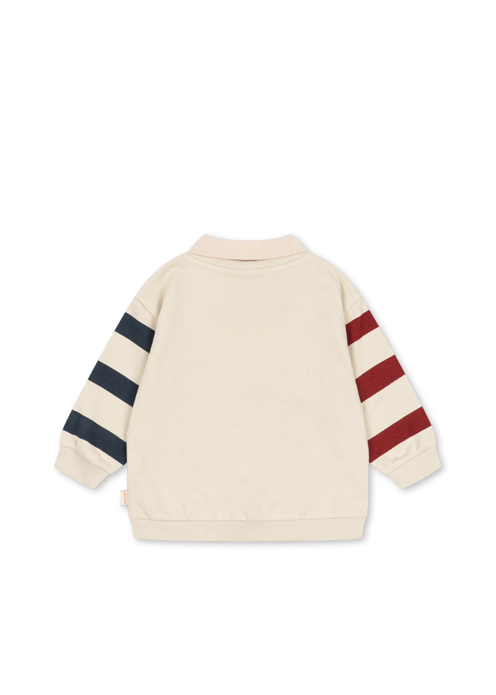 (KS106253) Spotty sweat shirt Gots - Brown rice