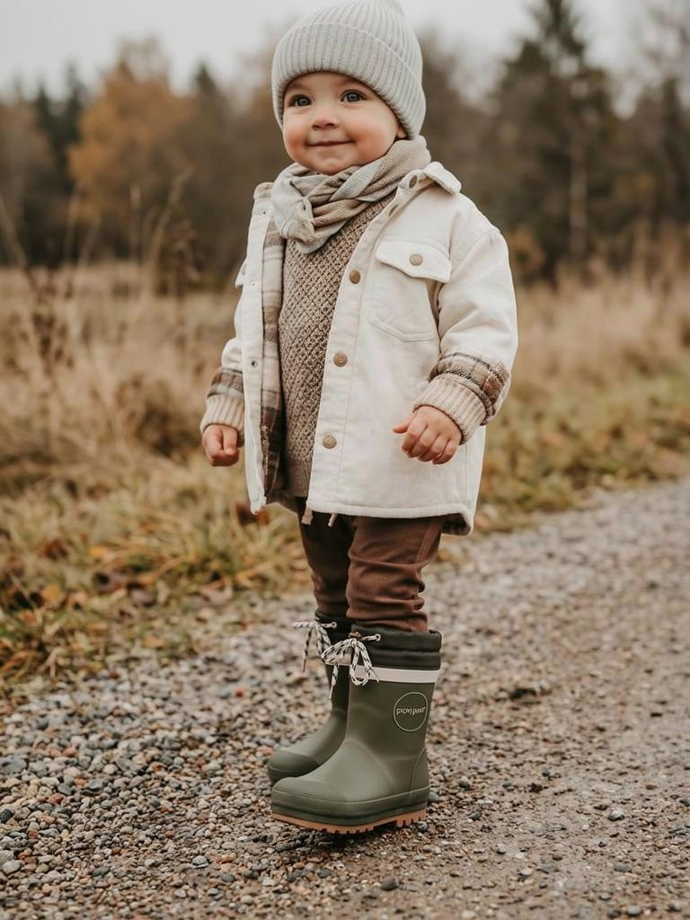 PM1102 - Rainboots Thermo - Hunter Green - MintMouse (Unicorner Concept Store)