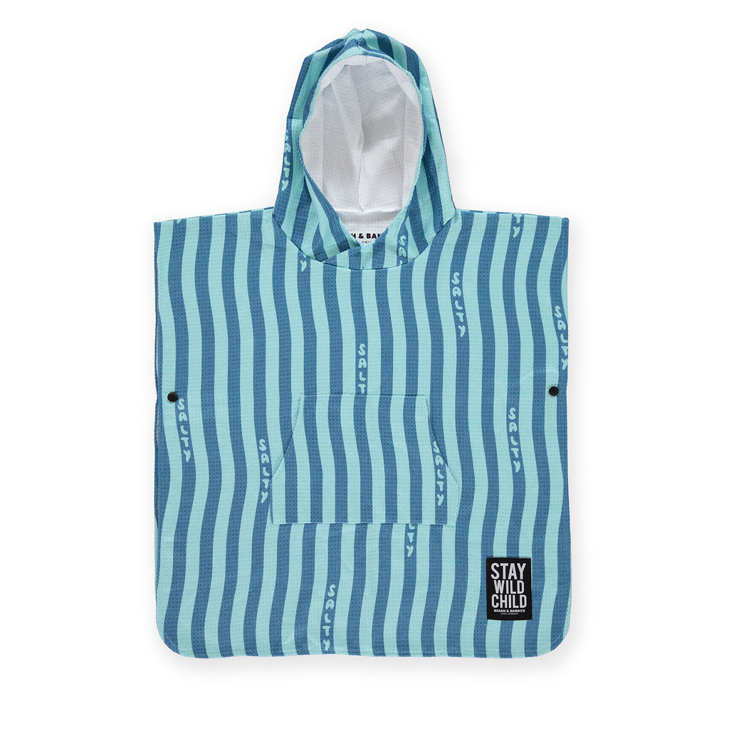 PONCHO SALTY STRIPES (quick drying) - MintMouse (Unicorner Concept Store)