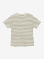 480594 -Shirt SS Melange Rib - Irish cream 2208