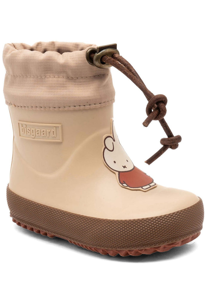 Miffy x Bisgaard Thermo Rubber Boots - Cream