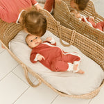 Rust Bamboo Zippy Romper