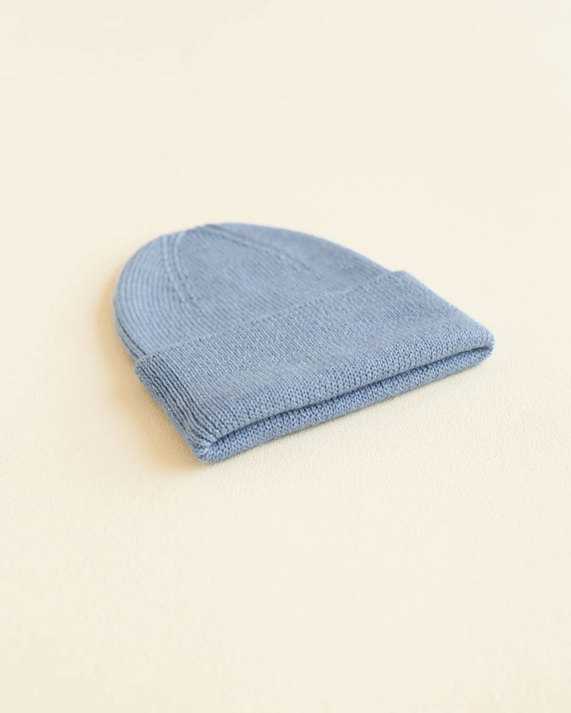 Beanie Fonzie Newborn Light blue