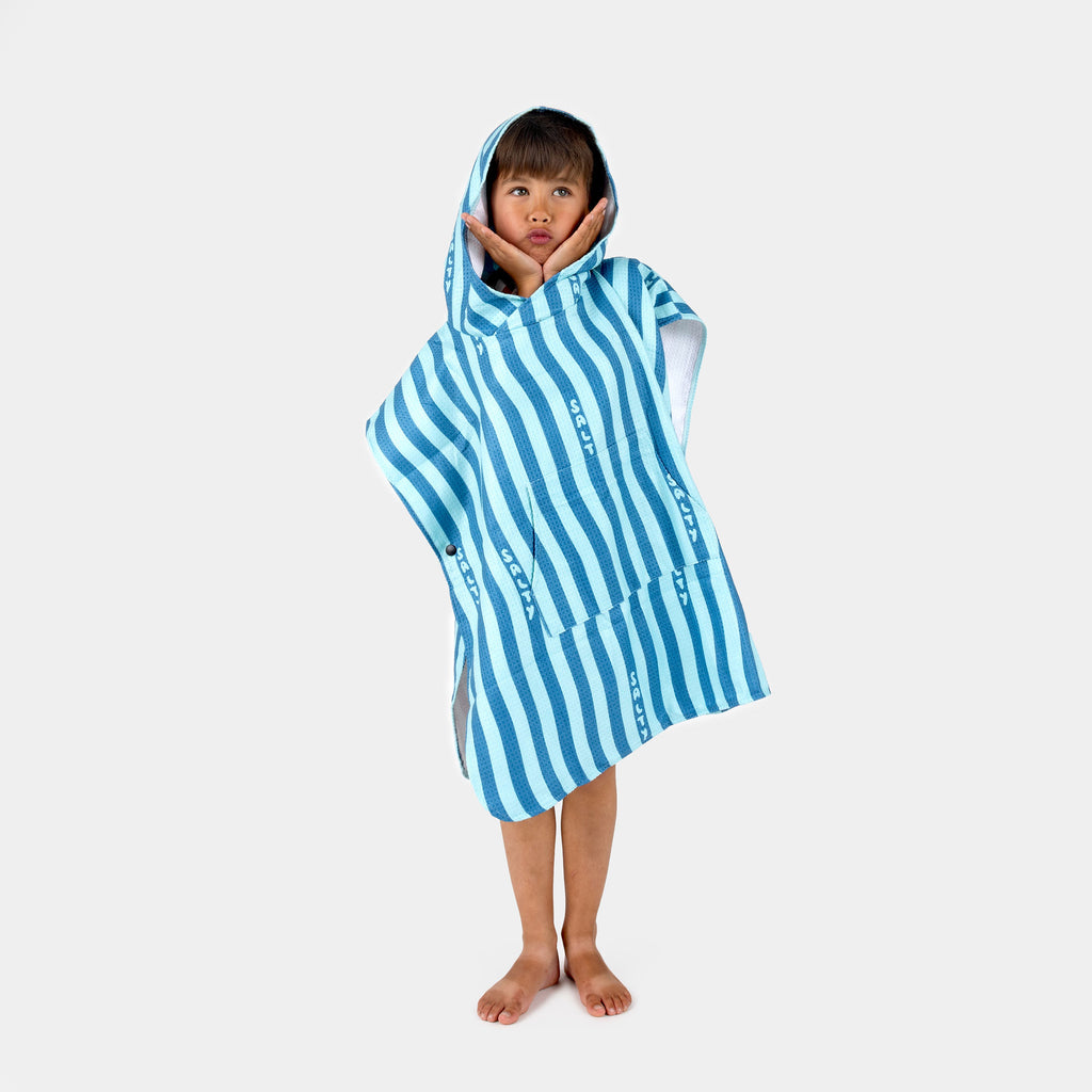 PONCHO SALTY STRIPES (quick drying) - MintMouse (Unicorner Concept Store)