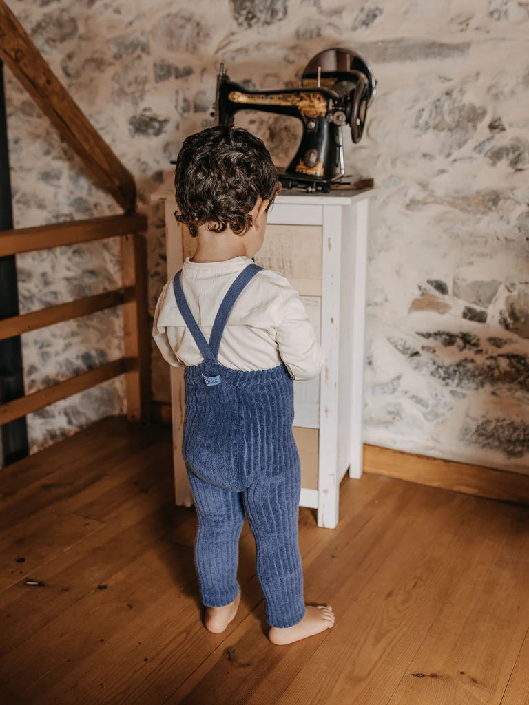 Granny Teddy Steel Blue Blend Footless - MintMouse (Unicorner Concept Store)