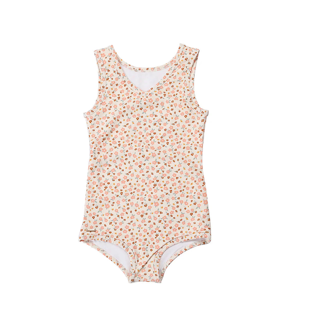 Sweetheart 1 Piece Swimsuit | UPF + Recycled - Sunset Meadow - MintMouse (Unicorner Concept Store)