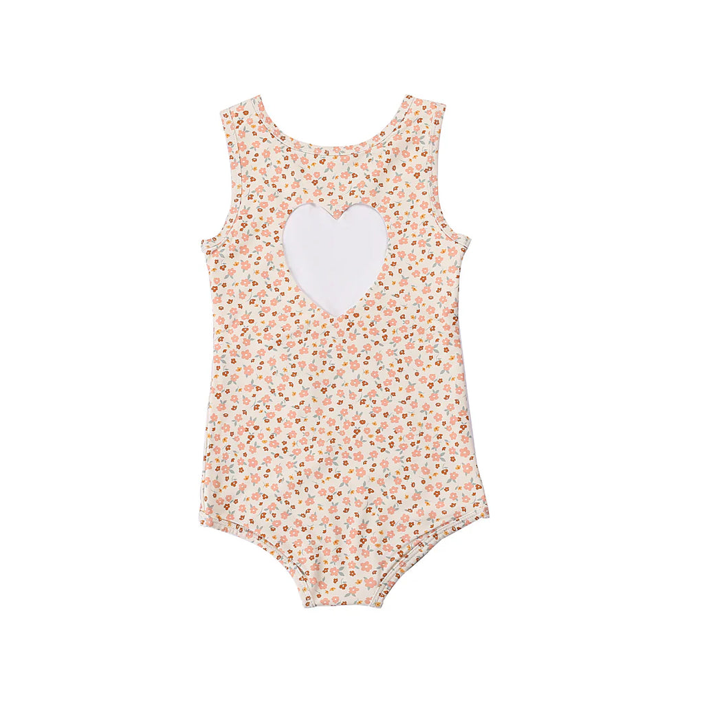 Sweetheart 1 Piece Swimsuit | UPF + Recycled - Sunset Meadow - MintMouse (Unicorner Concept Store)