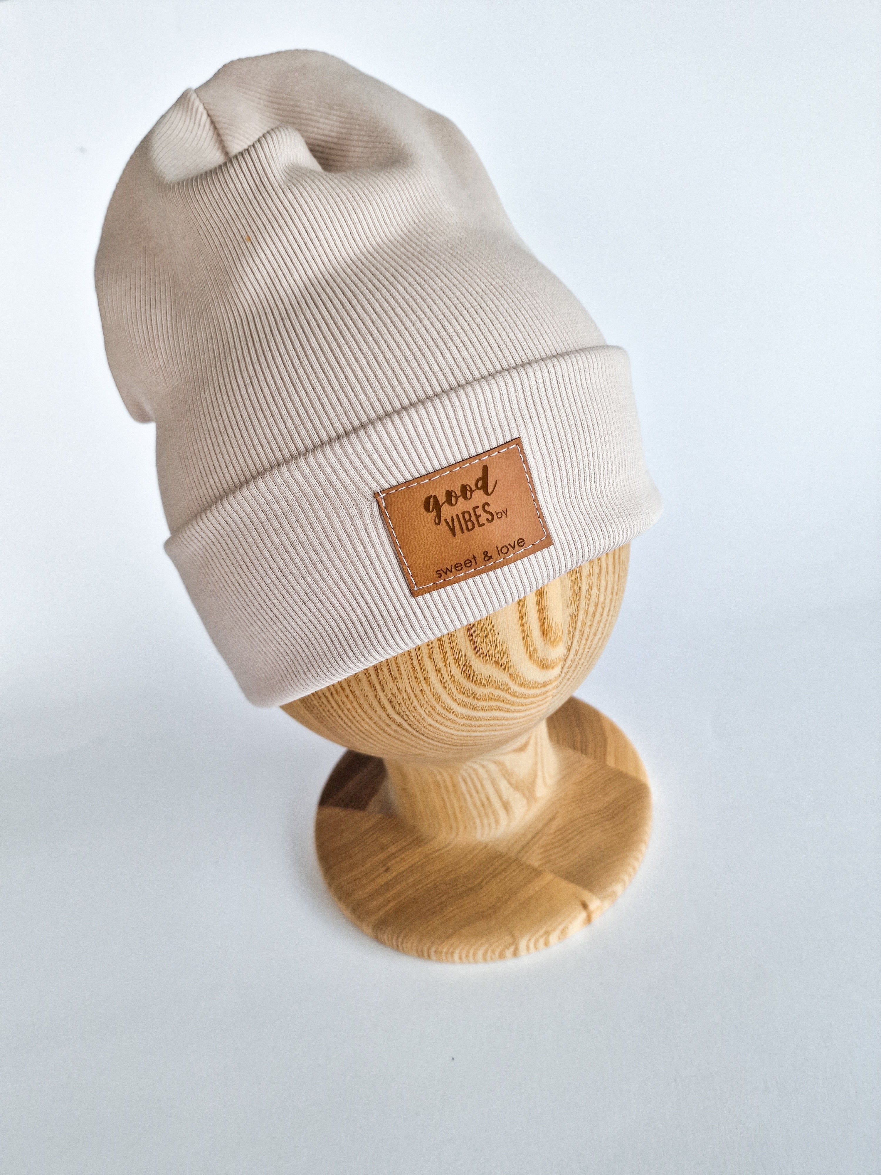 Winter beanie folded Nude - MintMouse (Unicorner Concept Store)