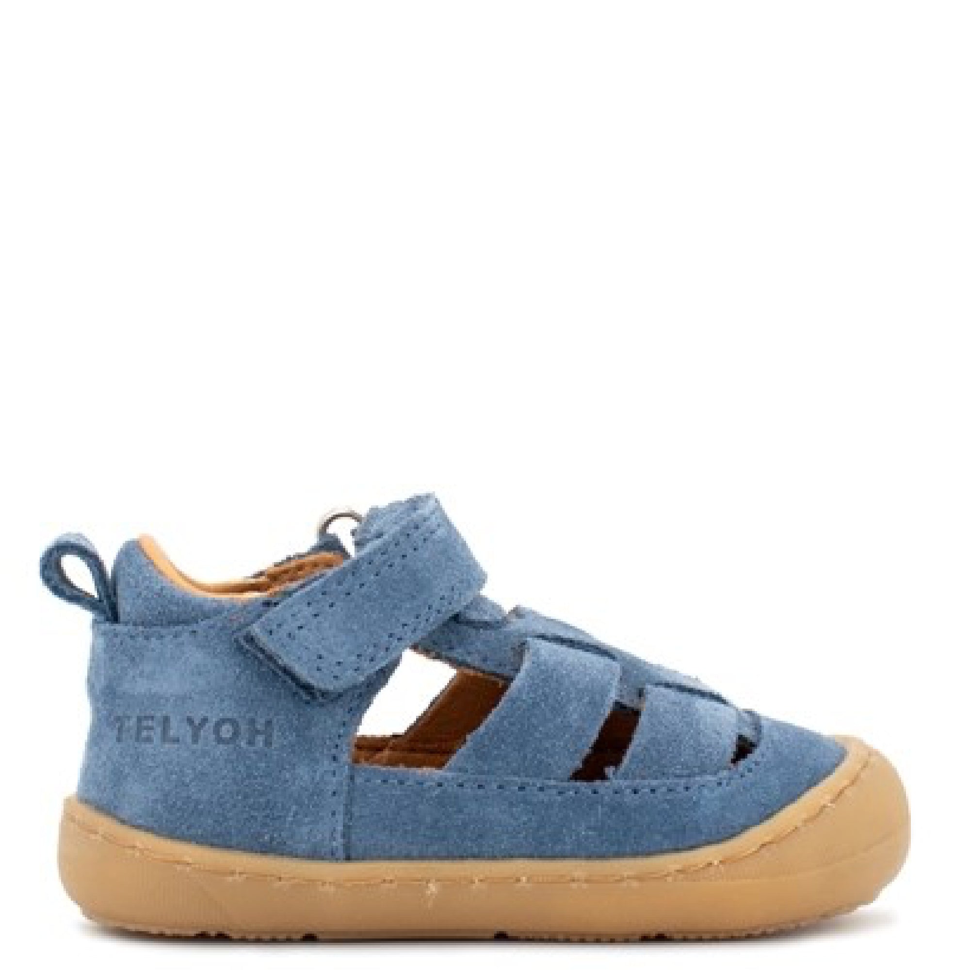 (Y01008.3284) TELYOH First step sandal - Jeans Suede - MintMouse (Unicorner Concept Store)
