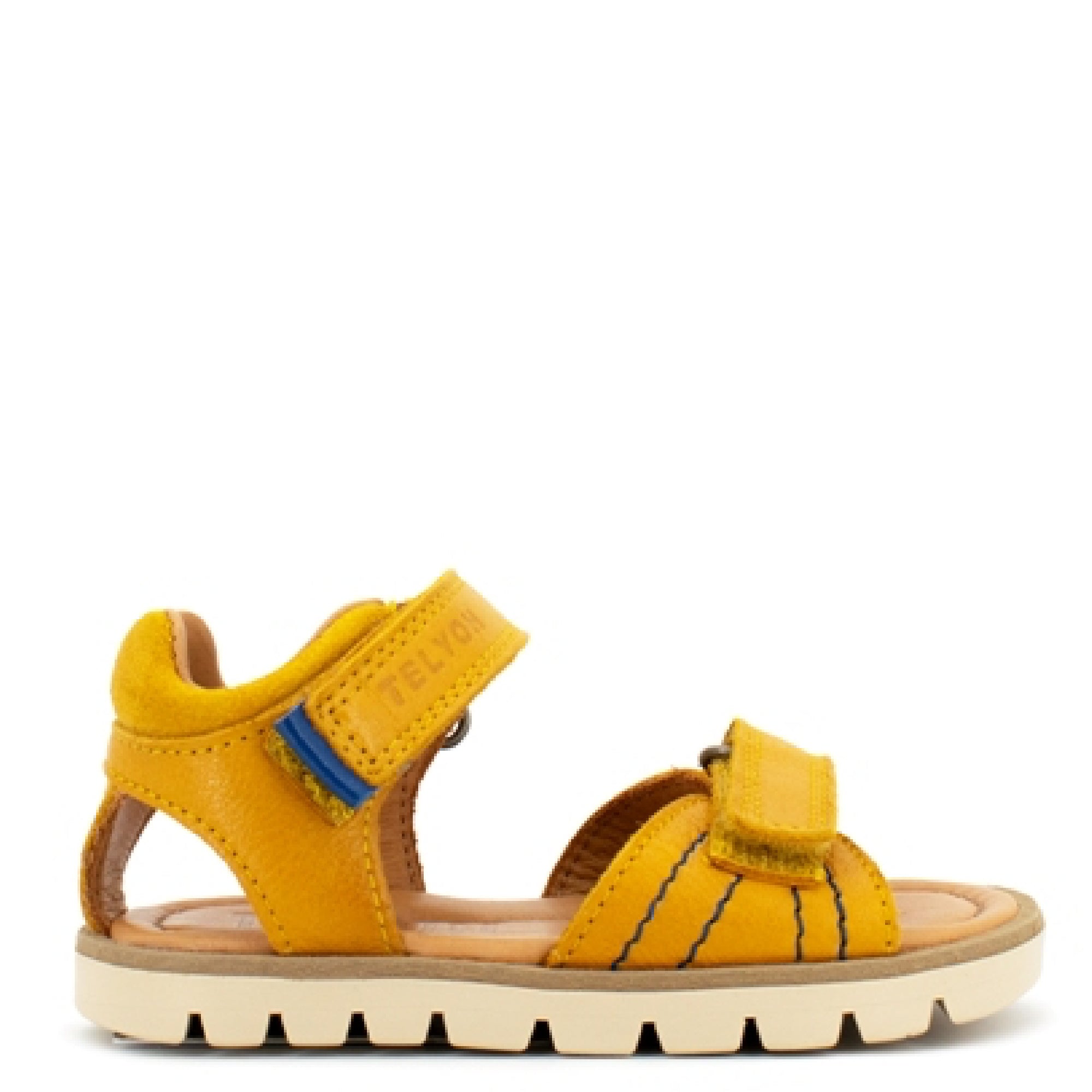 (Y01138.3405) Velcro Yellow sandals - MintMouse (Unicorner Concept Store)