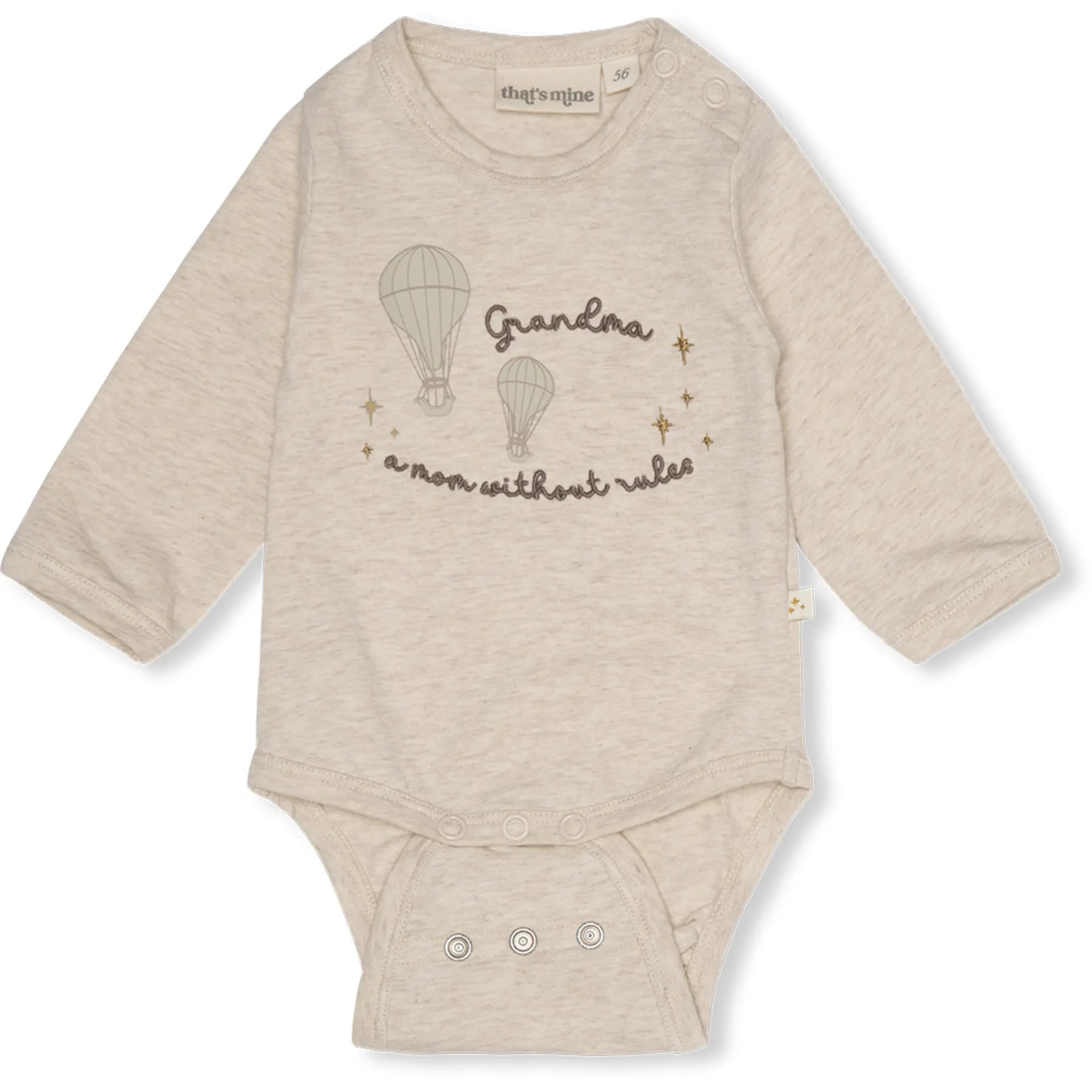 Bilie Grandma bodystocking - Creme melange - MintMouse (Unicorner Concept Store)