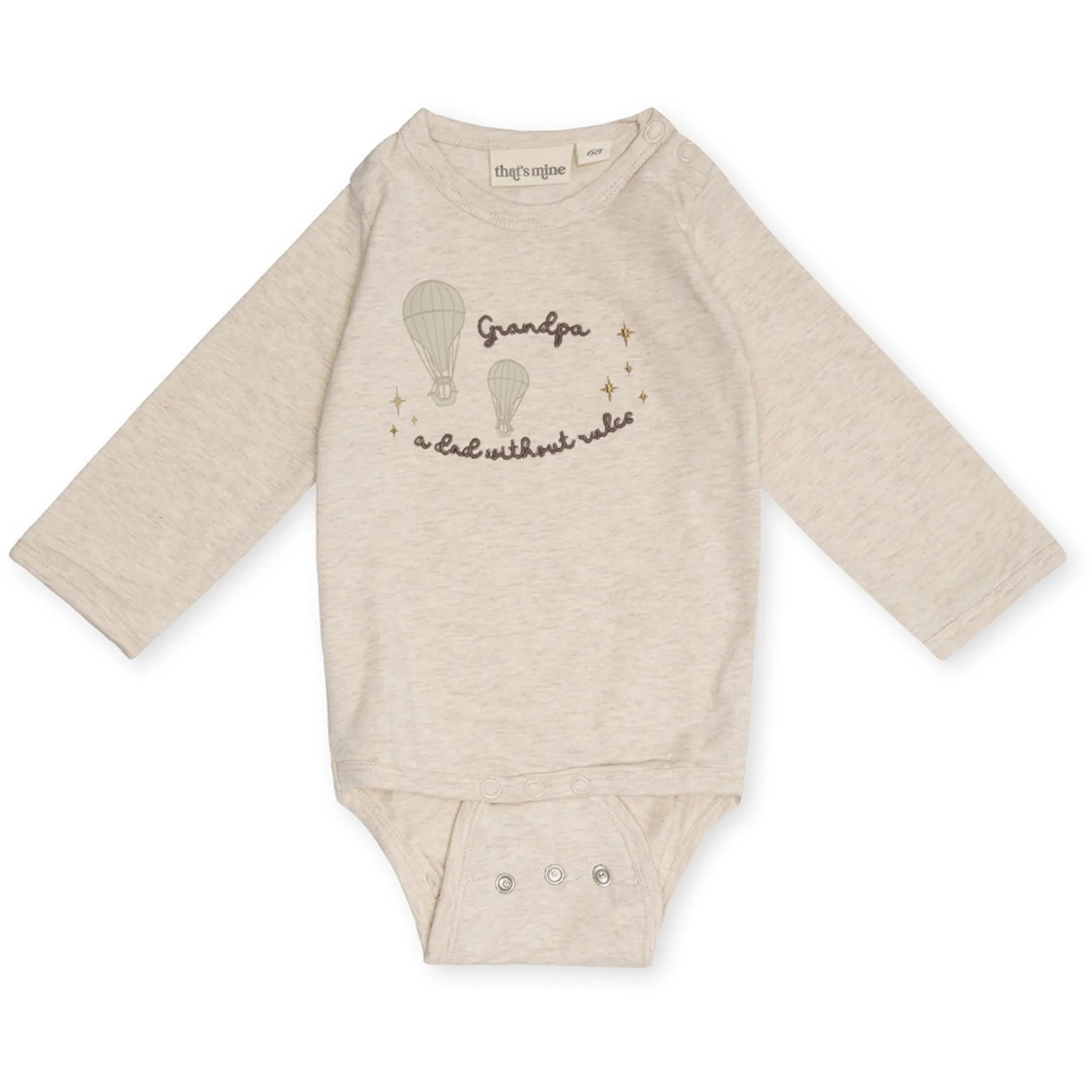 Bilie grandpa bodystocking -  Creme melange - MintMouse (Unicorner Concept Store)