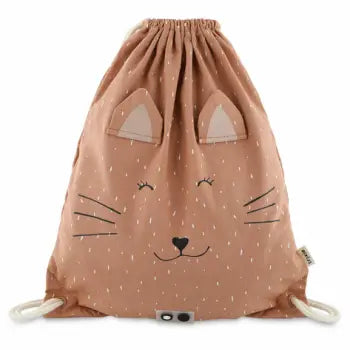 (19-222) Drawstring bag Trixie baby Mrs Cat - MintMouse (Unicorner Concept Store)