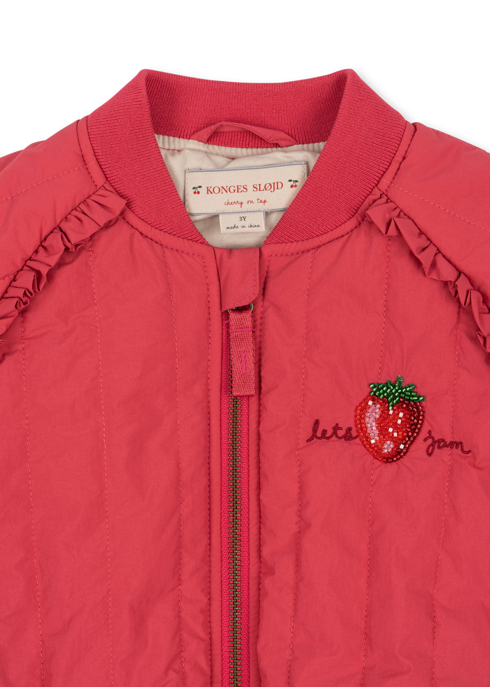 (KS102314) Juno Sparkle Bomber Jacket - Raspberry wine - MintMouse (Unicorner Concept Store)