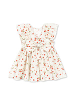 ( KS102447) Evia Bow Dress - Marmalade