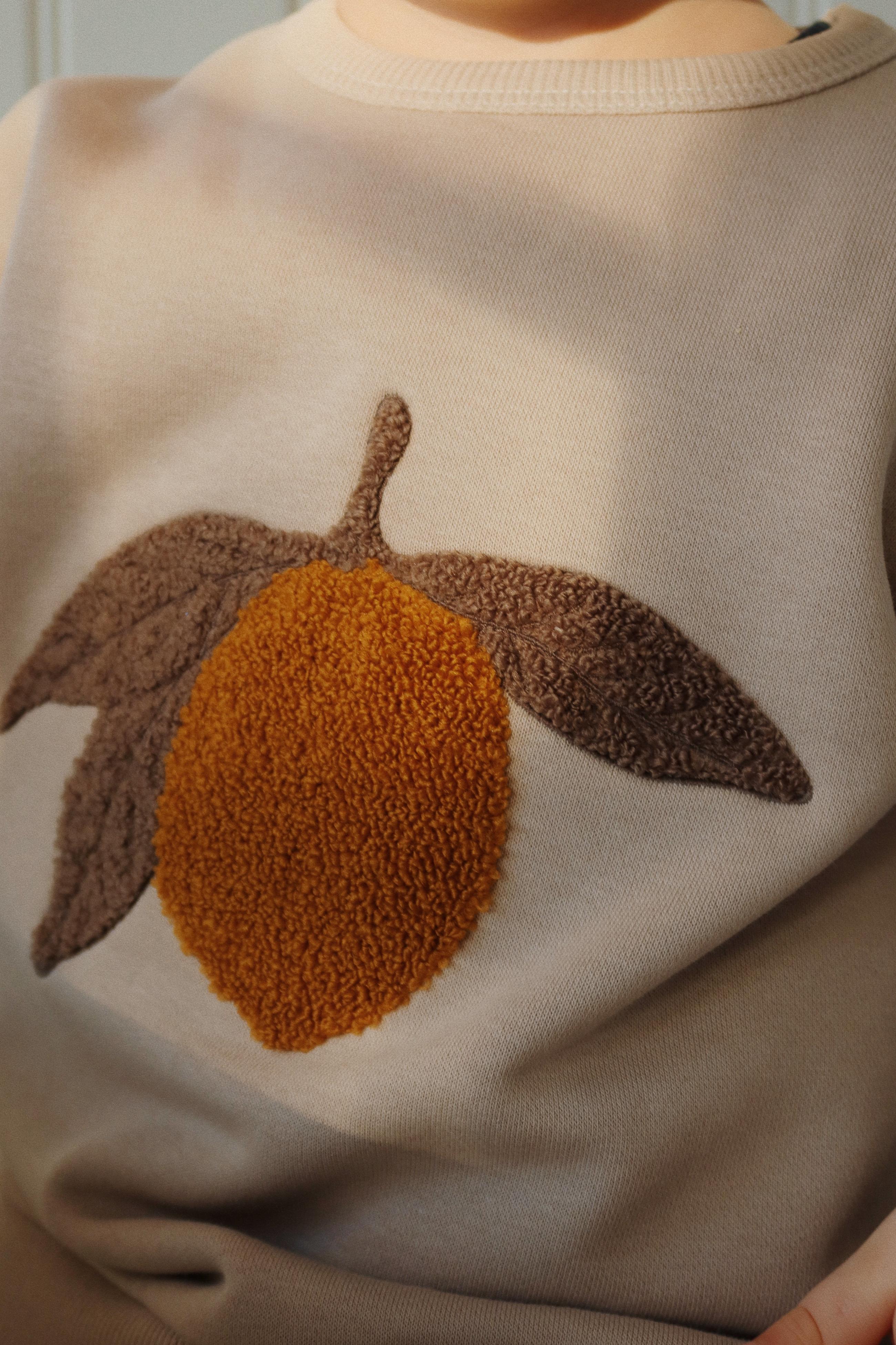 (KS102024) Lou Terry Sweat Shirt OCS - Oxford Tan - MintMouse (Unicorner Concept Store)