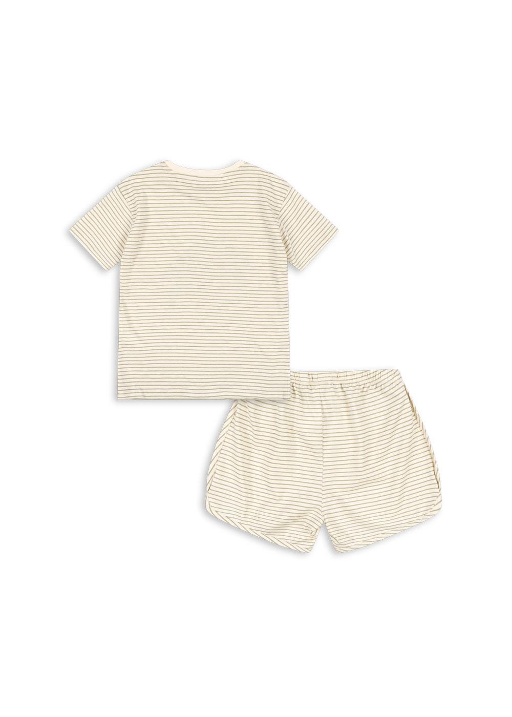 (KS103190) Famo Set Gots - Tea Stripe - MintMouse (Unicorner Concept Store)