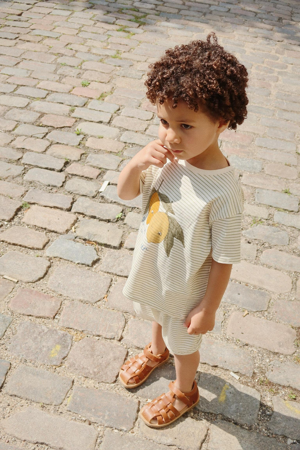 (KS103190) Famo Set Gots - Tea Stripe - MintMouse (Unicorner Concept Store)