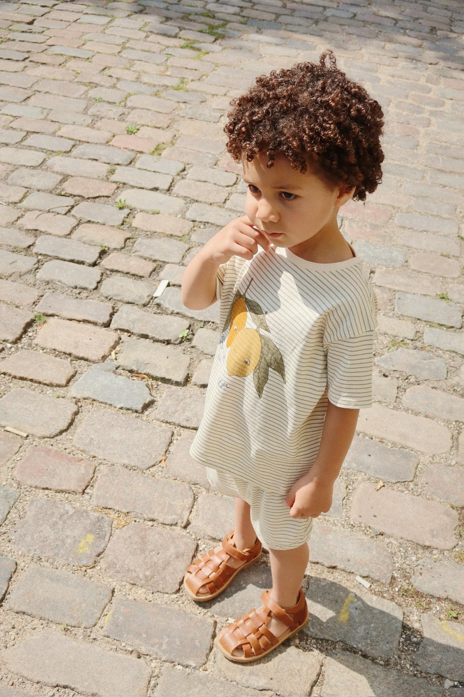 (KS103190) Famo Set Gots - Tea Stripe - MintMouse (Unicorner Concept Store)